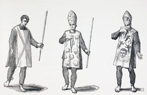 Sambenitos portés par les pénitents de l